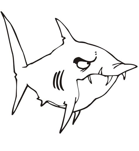 Shark Coloring Pages Coloring Home
