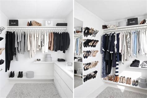 A minimalist closet with lots of open shelves for. 10 Best Walk in Closet Ideas and Design