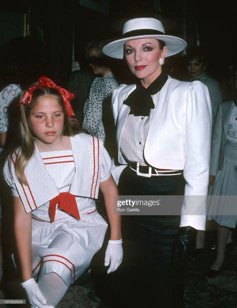 Joan Collins And Daughter Katyana Kass During 3rd Annual Young