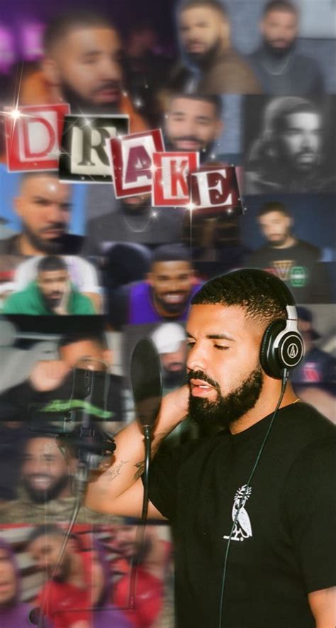 Drake Collage Wallpaper