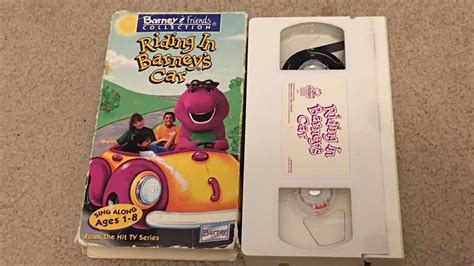 Opening And Closing To Riding In Barneys Car 1995 Vhs Youtube