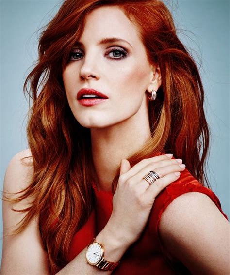 Do You Know How To Rock Red Hair Jessica Chastain Fantasy Fashion Beauty And Fashion Dance