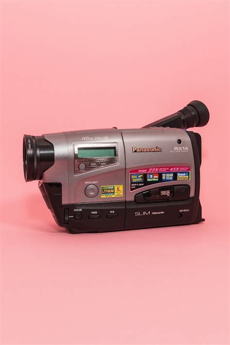 Vhs Panasonic Mini Dv Tape Camcorder Vintage Camera