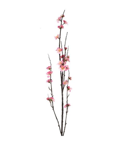 Artificial Cherry Blossom Branch Pink 120 Cm Types Of Flowers Cherry