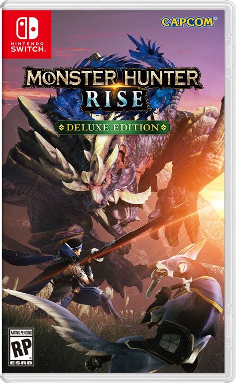 Game profile of monster hunter rise (nintendo switch) first released 26th mar 2021, developed by capcom and published by capcom. Monster Hunter Rise Deluxe Edition, Capcom, Nintendo ...