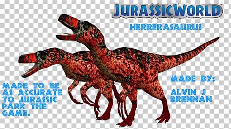 Velociraptor Jurassic Park The Game Herrerasaurus Jurassic World