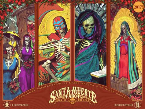 English, spanish, french, italian, and german. SANTA MUERTE TAROT: Book of the Dead by FabioListrani on ...