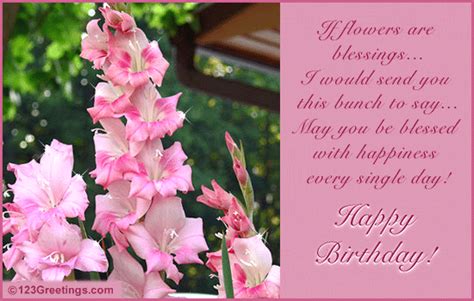 A Beautiful Birthday Blessing Free Birthday Blessings Ecards 123