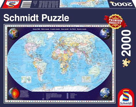 Our World Jigsaw Puzzle 2000 Piece Jigsaw Puzzles Amazon Canada