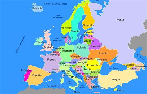 Mapa Mundi Paises Da Europa Mapa Mundi