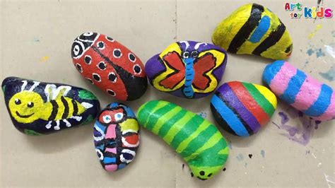 Rock Painting For Kids Stone Painting For Kids How To Paint Stone