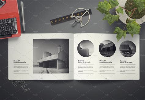 Architecture Landscape Brochure By Shapshapy On Creativemarket