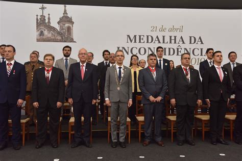 Agência Minas Gerais Romeu Zema Entrega Medalha Da Inconfidência E Defende Pacto Entre Os