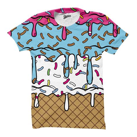 Ice Cream T Shirt Party Shirts Ice Cream Brands Ice Cream