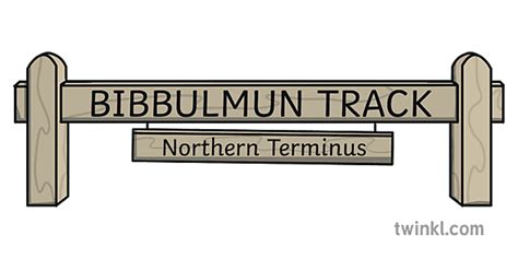 Bibbulmun Track Sign Ver 1 Ilustración Twinkl
