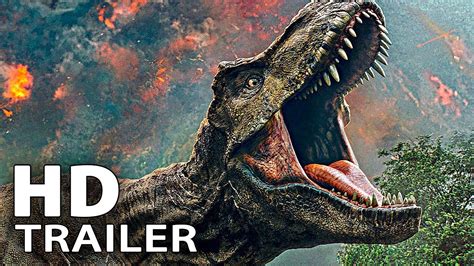Jurassic World 2 Alle Trailer And Clips Deutsch German 2018 Youtube