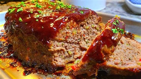 Easy To Make Tender And Juicy Homemade Meatloaf