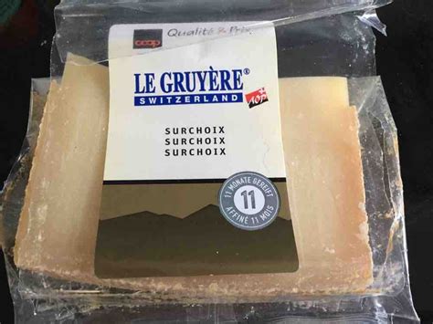 Coop Le Gruyère Surchoix Switzerland Vollfett Hartkäse Aus Rohmilch Kalorien Neue Produkte
