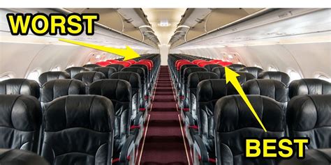 Best And Worst Places To Sit On Plane Former Flight Attendant Reveals