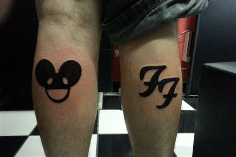 We have added some lovely tattoos to john's black and grey gallery, as well as to his color tattoo gallery. Foo fighters Tattoo and Deadmau5 Tattoo