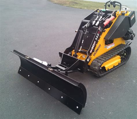 Earth And Turf Attachments Llc Mini Skid Steer Loader Snow Blade