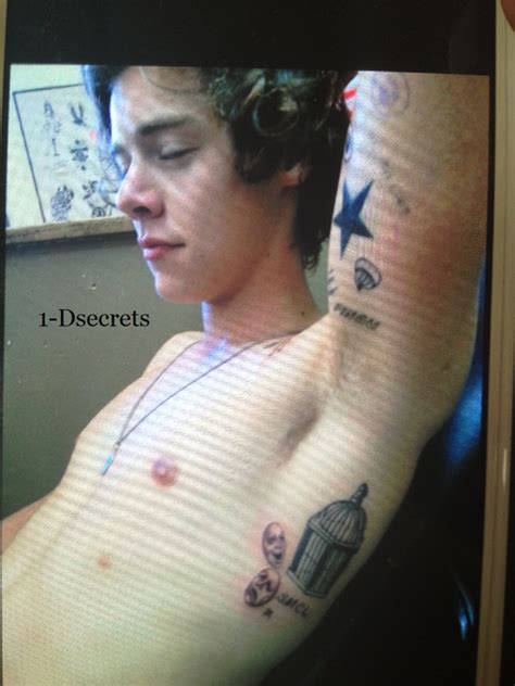 Harrys Tattoos One Direction Photo 32310959 Fanpop