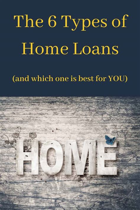 6 Types Of Home Loans Which Is The Best For You