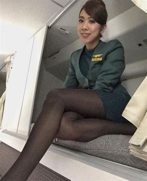 【taiwan】eva air cabin crew old uniform エバー航空 客室乗務員 旧制服【台湾】 sexy stewardess flight