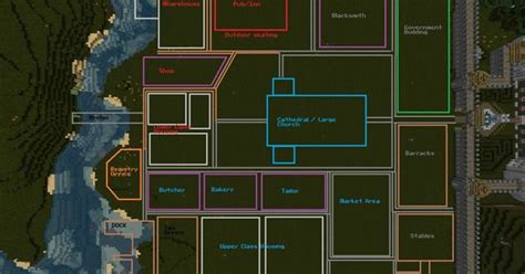 Hogwarts surrounding areas version 2 minecraft pe maps. minecraft-medieval-town-layout-qph0szib.jpg (1800×1100) | Minecraft | Pinterest