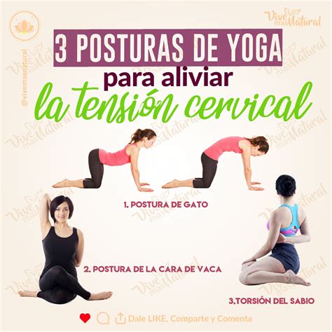 Posturas de yoga para aliviar la tensión cervical Ejercicios de yoga Posturas de yoga Yoga