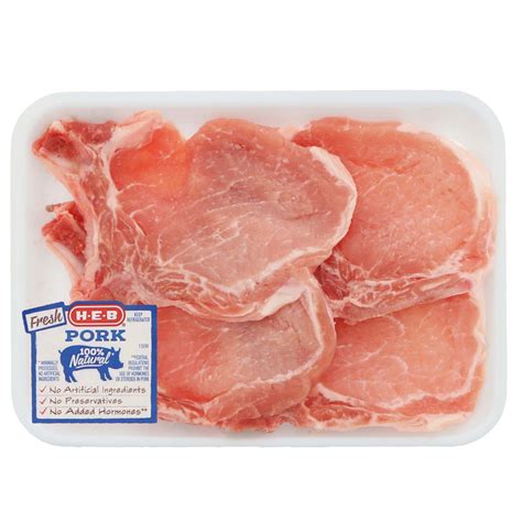 The prime mistake most of us home cooks are making when it comes to pork chops? H-E-B Pork Center Rib Chops Bone-In Wafer Thin - Shop Pork at H-E-B