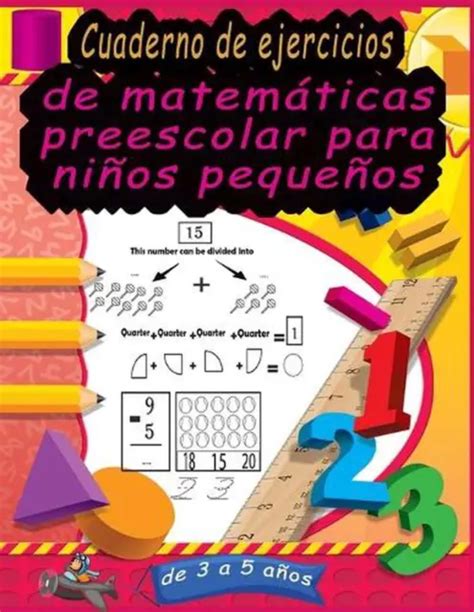 Cuaderno De Ejercicios De Matemticas Preescolar Para Nios Pequeos De 3