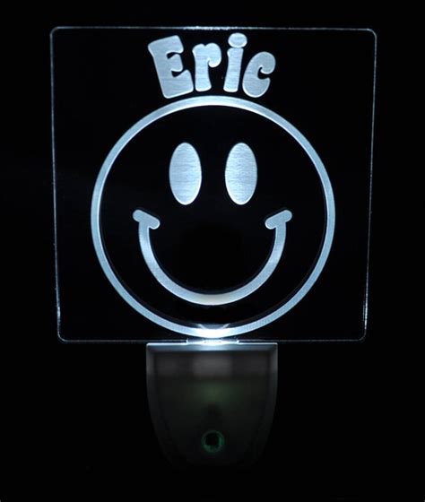 Smiley Happy Face Smiling Face Light Sensor Led Plug In