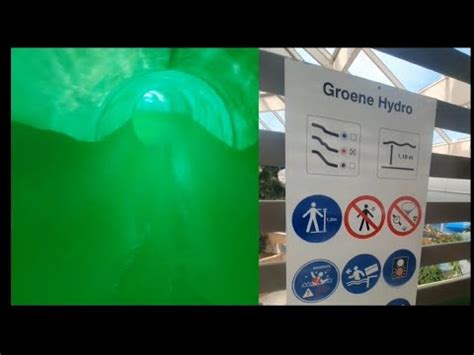 Center Parcs De Haan Groene Hydro Waterglijbaan Youtube