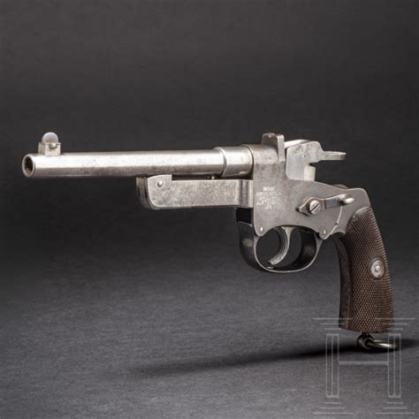 Mauser Modell C 77 Blockverschlusspistole Mit Starrem Lauf Versuch
