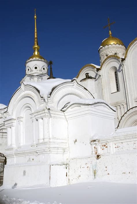Assumption Cathedral In Vladimir Russia Stock Image Image Of Belfry