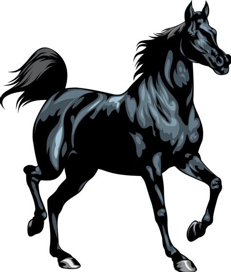 Horse Vector Art Collection Free Vector Dxf File Down