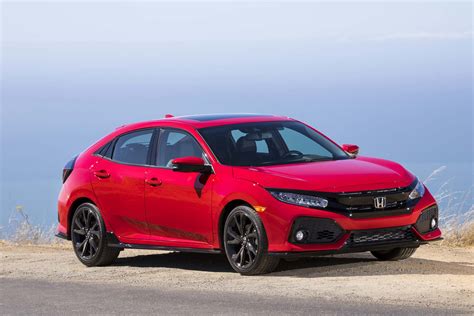 Honda's civic hatchback comes in five trim levels and is nicely equipped in the base model. 2017 Honda Civic Hatchback Starts at $20,535 | Automobile ...