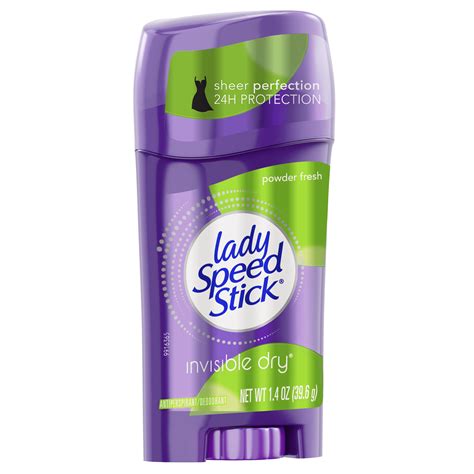 Lady Speed Stick Invisible Dry Antiperspirant Deodorant Powder Fresh