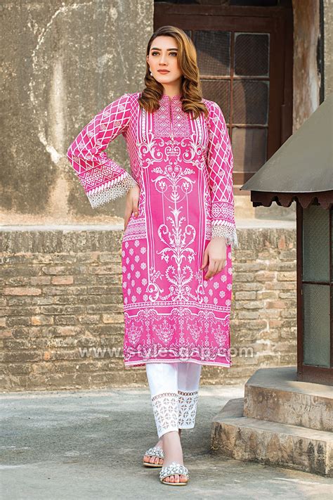 Latest Summer Lawn Kurta Designs 2023 2024 Stitching Styles