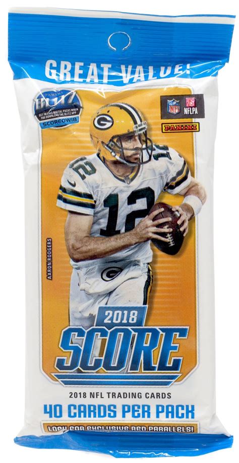 Maybe you would like to learn more about one of these? NFL Panini 2018 Score Football Trading Card FAT Pack - Walmart.com - Walmart.com