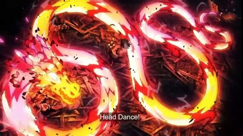 Demon Slayer S03 Ep05 Hinokami Kagura Dragon Sun Halo Head Dance