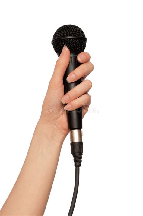 Black Microphone Stock Photo Image Of Karaoke Electrical 14672326