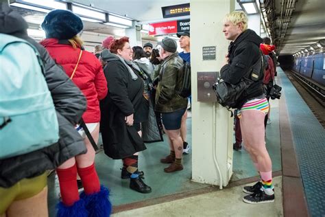 Photos From The No Pants Subway Ride