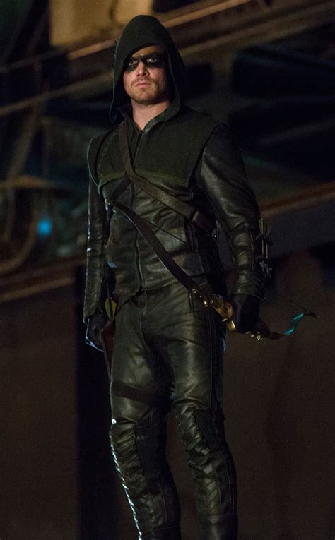 The Arrow On Arrow From All The Greatest Superhero Costumes On Tv