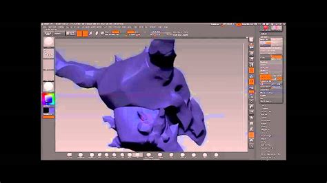 Zbrush Speed Sculpt Dragon Bust Youtube