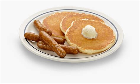 Transparent Pancake Clipart Pancake And Sausage Breakfast Free