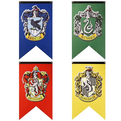Buy Harry Potter Complete Hogwarts House Wall Banners Ultra Premium