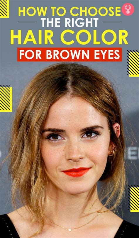 Brown Eyes Hair Color Hazel Eyes Hair Color Hazel Brown Eyes Brown