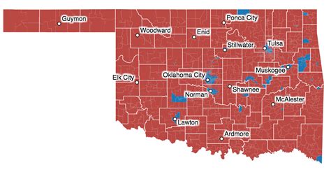How Oklahoma Voted Precinct Level Interactive Maps Oklahoma Watch